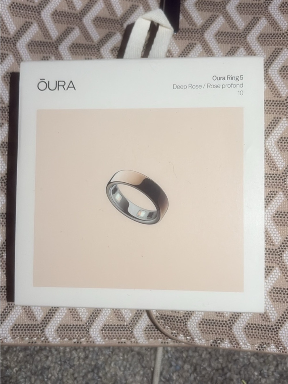 Oura Ring 5 - Deep Rose Finish